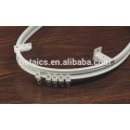 3meters / 4.5meters / 6meters un set one coil package pvc flexible courbé fenêtres